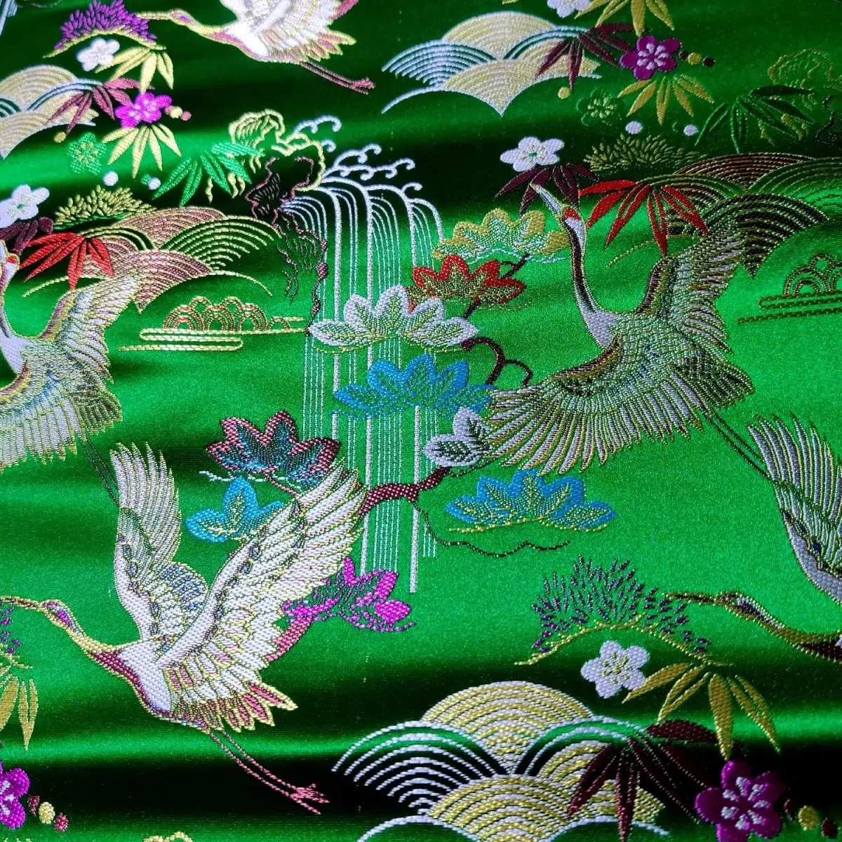 Textile Sewing Patterns - Tissu brocart Jacquard à la mode