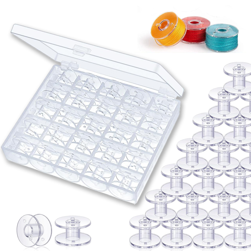 Sewing Machine Yarn - Ensemble de bobines de fil inférieur