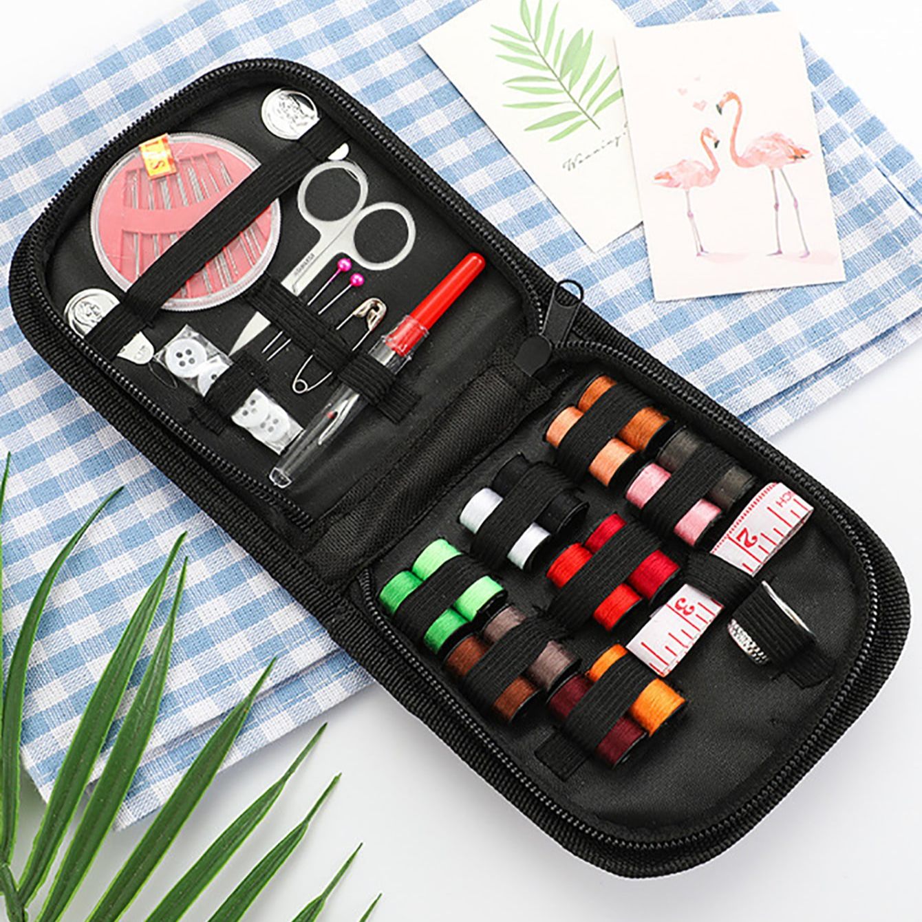 Needle Threader Tool - Ensemble de 27 Kit de couture