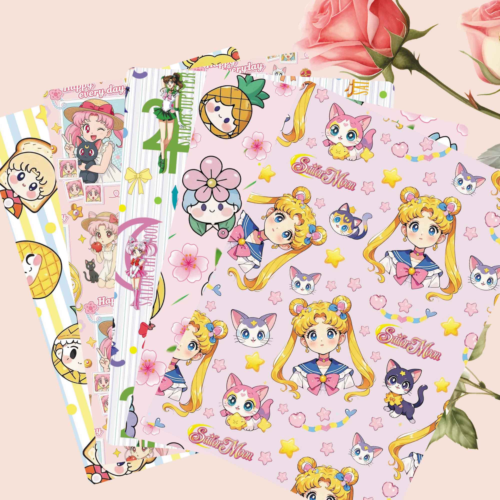 Sewing Production - Tissu imprimé dessin animé 140*50cm pour