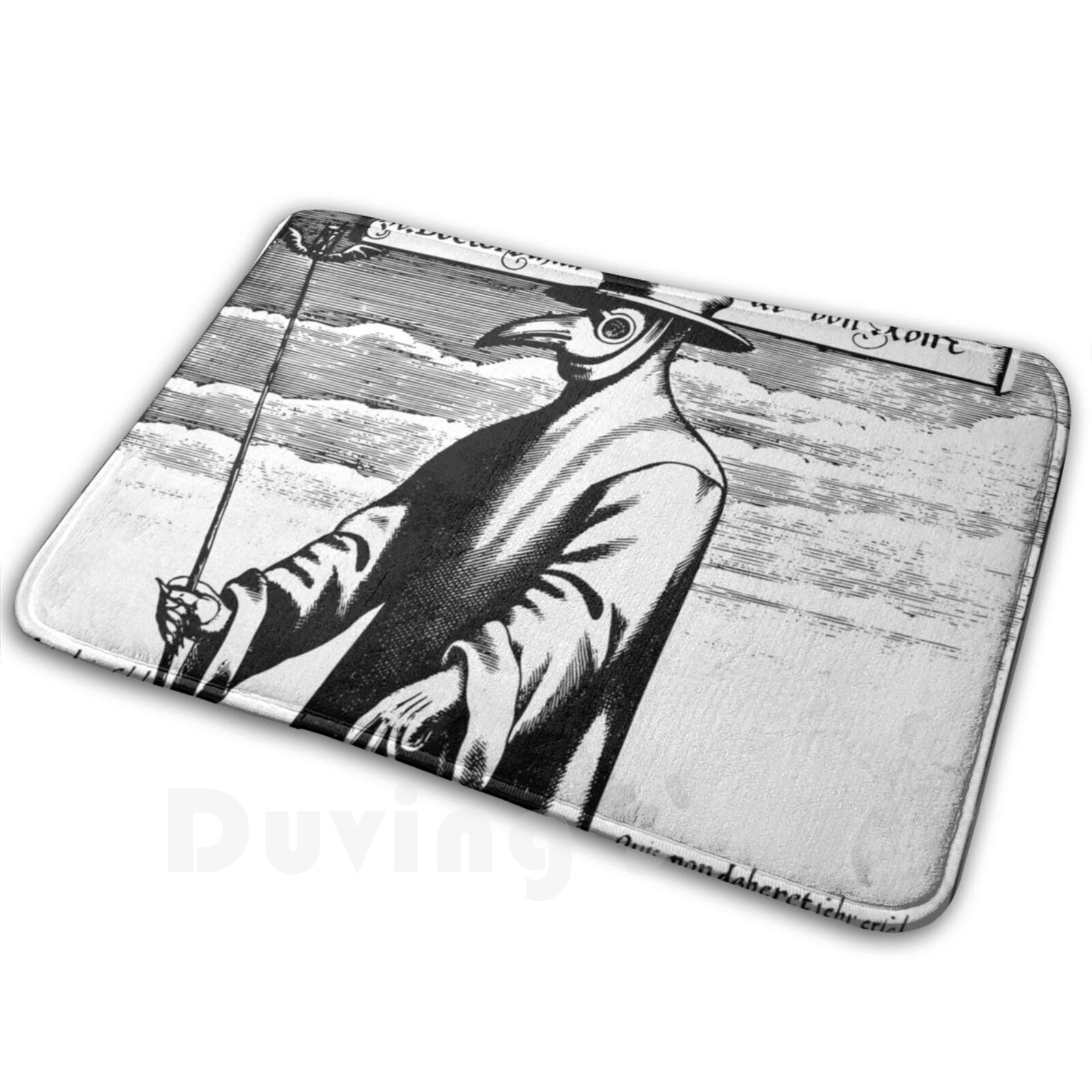 Century Textile & Sewing Supply Reviews - Tapis avec Illustration médiévale de la