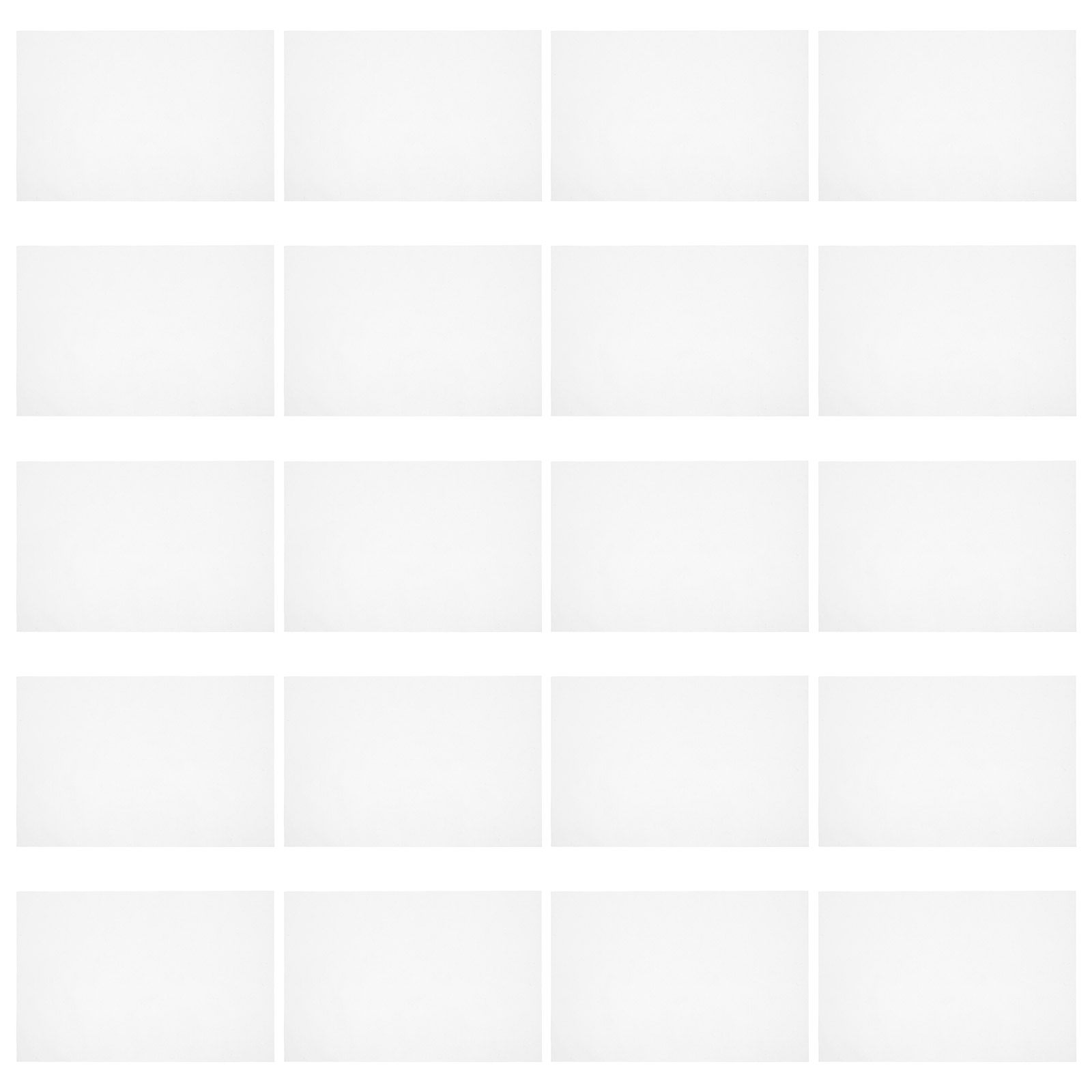 Sewing Embroidery Fabric - 20 pièces de film adhésif thermofusible