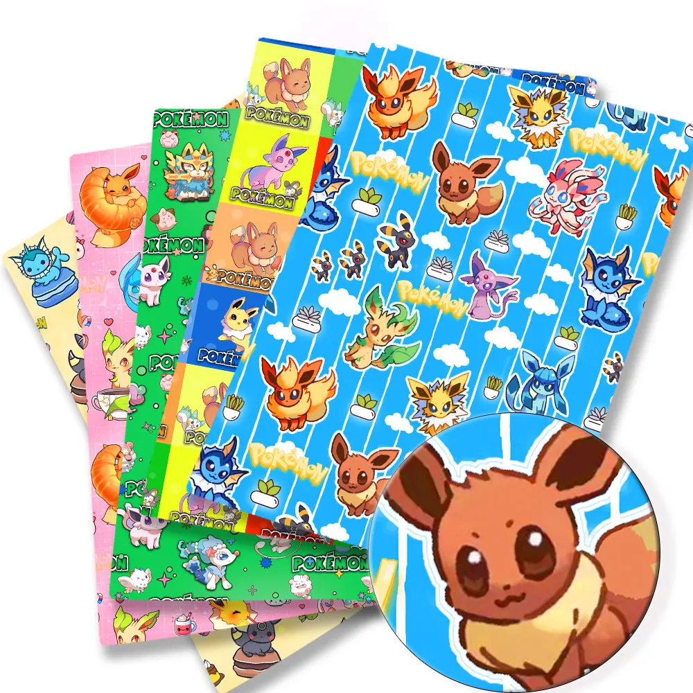 Sewing Production - Tissu de dessin animé Pokemon pour