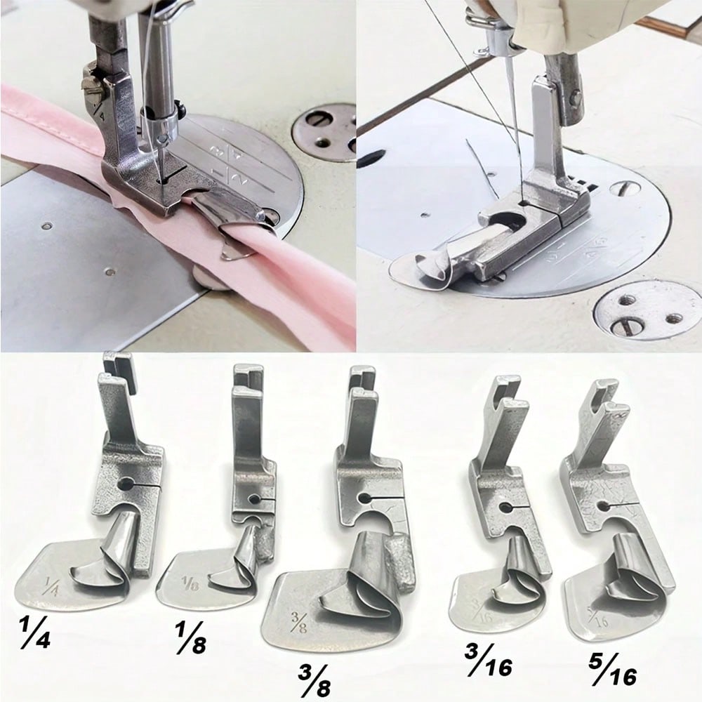 Sewing Factory - 1 pièce Pied presseur courbé pour