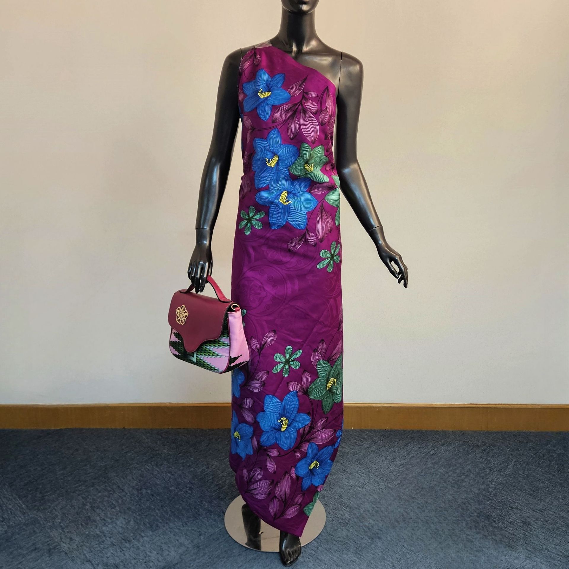 Sewing Batik - Tissu africain en coton imprimé Floral