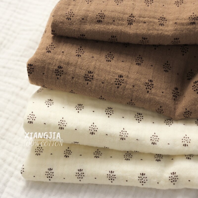Sewing Tweed Fabric - Tissu textile vintage en coton à