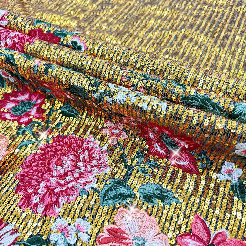 Sewing Embroidery Fabric - Robes de mariée à coudre brodées