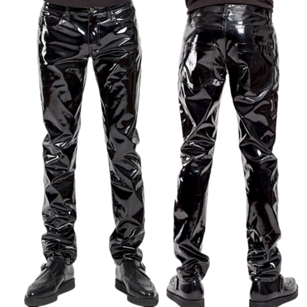 Sewing Latex - Pantalon en Latex PVC brillant pour