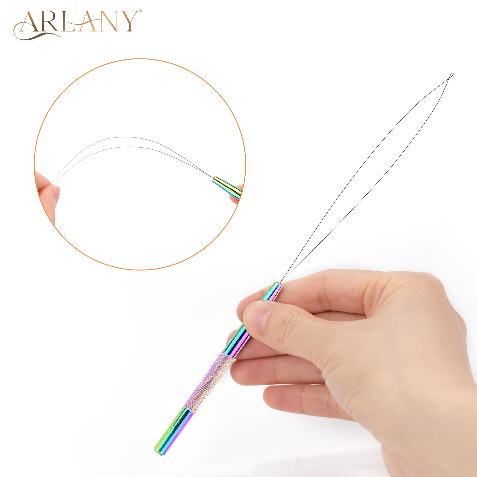 Needle Threader Tool - Outil d'extension de cheveux pour salon