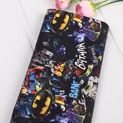 Textile And Sewing Materials - Batman Bandai Anime Design 100 coton