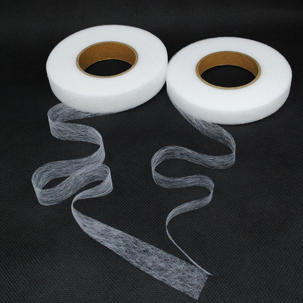 Hem Tape Fusible - 2 Rouleaux de Bande Thermocollante pour