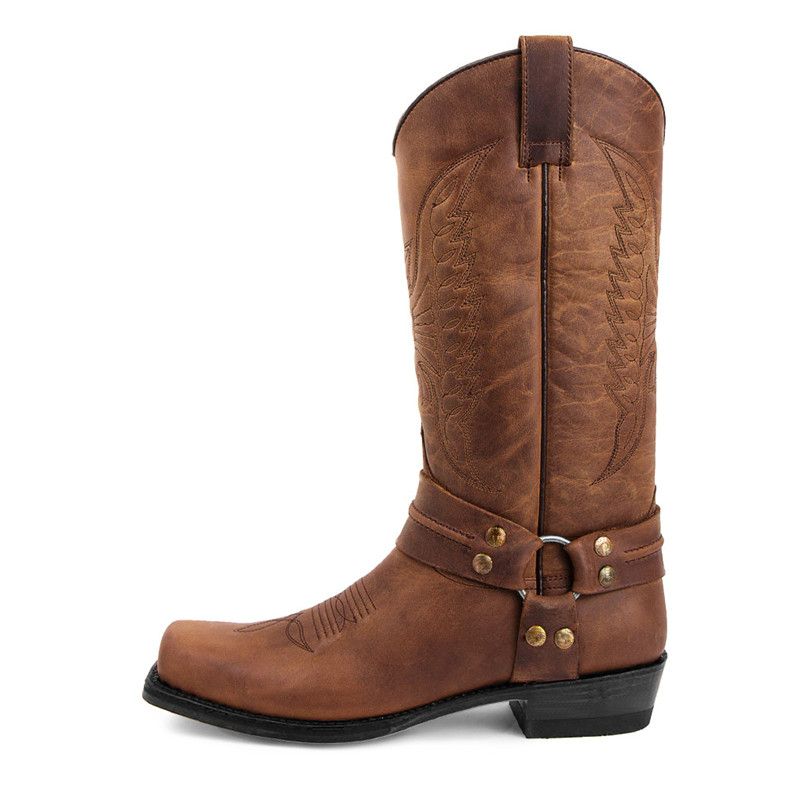 Sewing Embroidery Fabric - Nouvelles bottes de moto pour hommes,