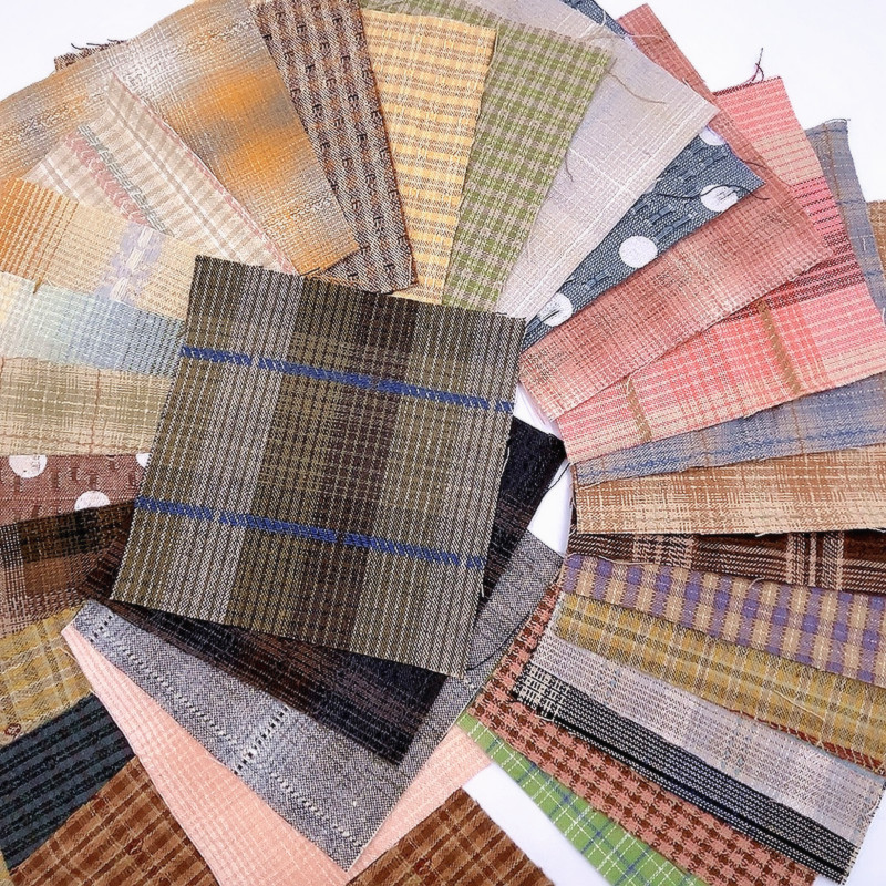 Tissu à coudre japonais teint  - Sewing Tweed Fabric avis et prix
