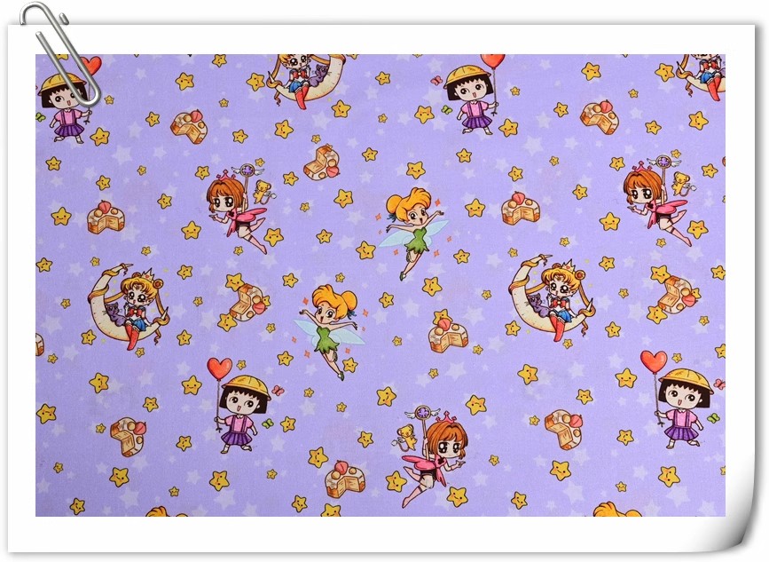 Sailor Moon Stars – Tissu 100  - Textile And Sewing Materials avis et prix