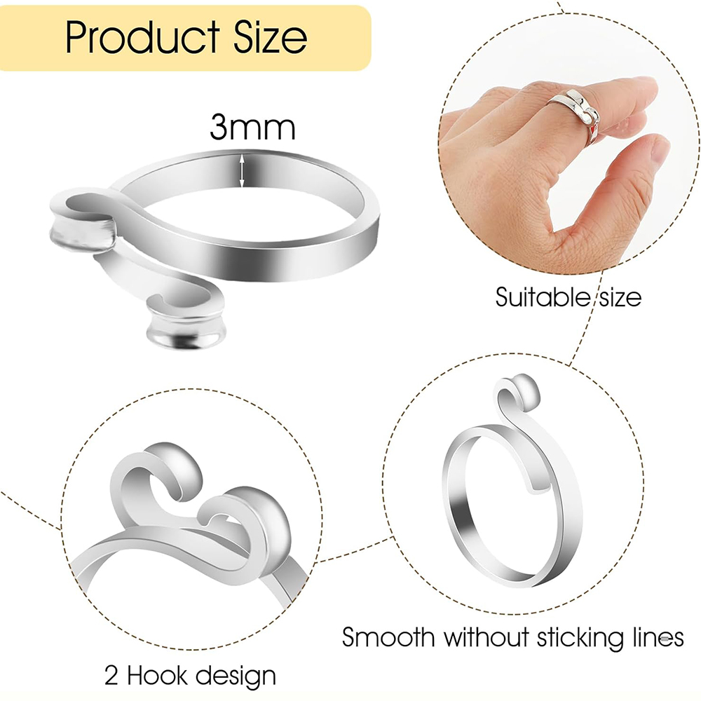 Anneaux de boucle de Crochet t - Sewing Thimble Metal avis et prix
