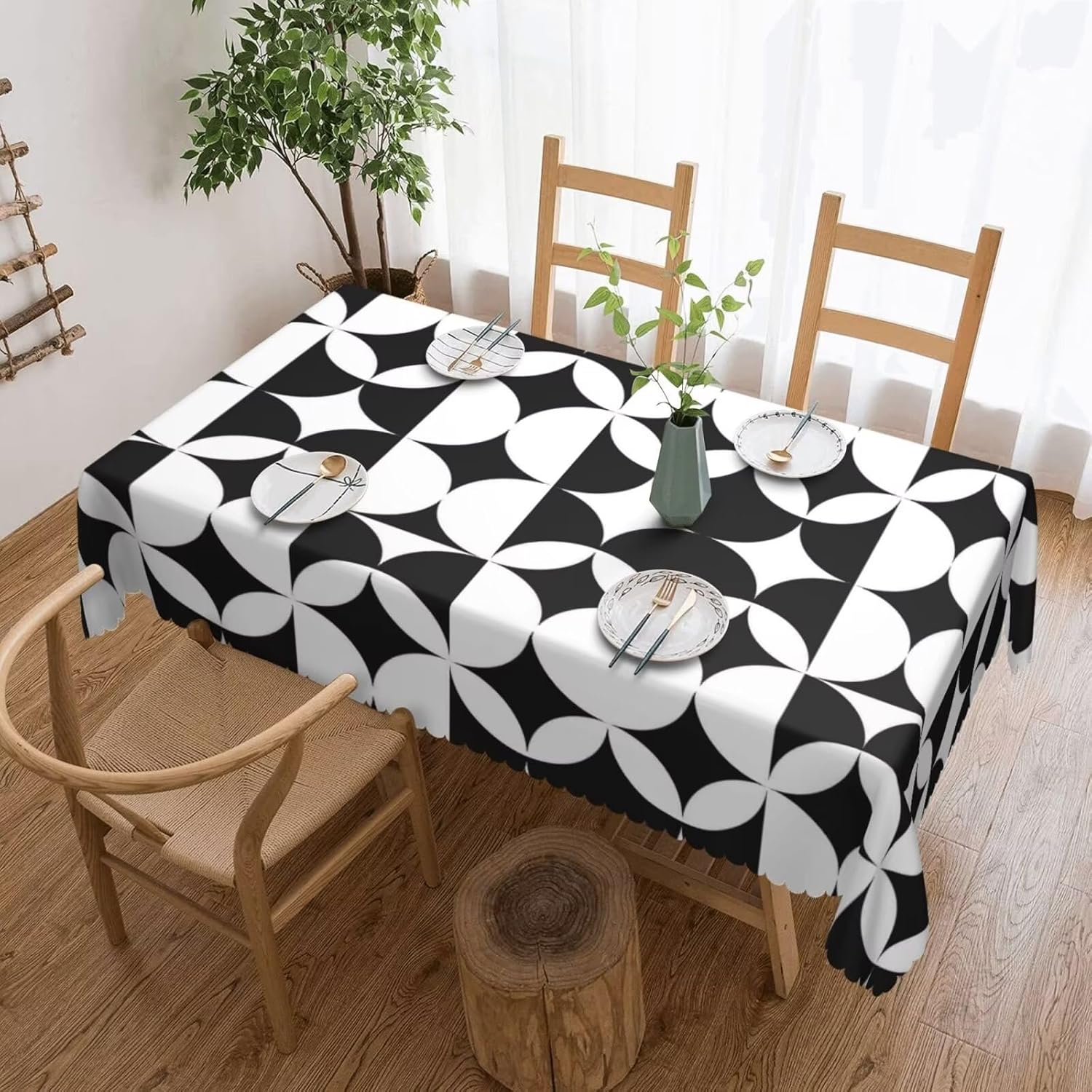 Nappe minimaliste de style mod - Century Textile & Sewing Supply Reviews avis et prix