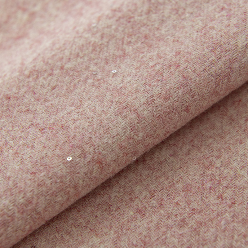 Tissu en tweed mélangé de lain - Sewing Tweed Fabric avis et prix