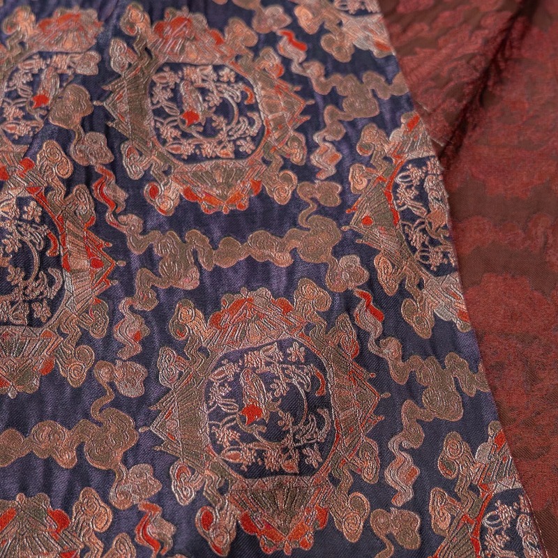 Tissu jacquard floral en rayon - Sewing Fabric avis et prix