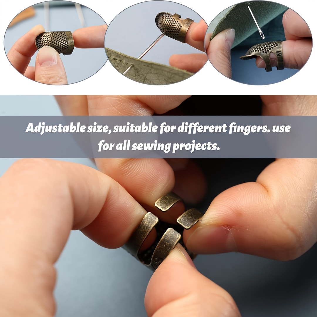Doigts de couture, anneaux de  - Sewing Thimble Metal avis et prix