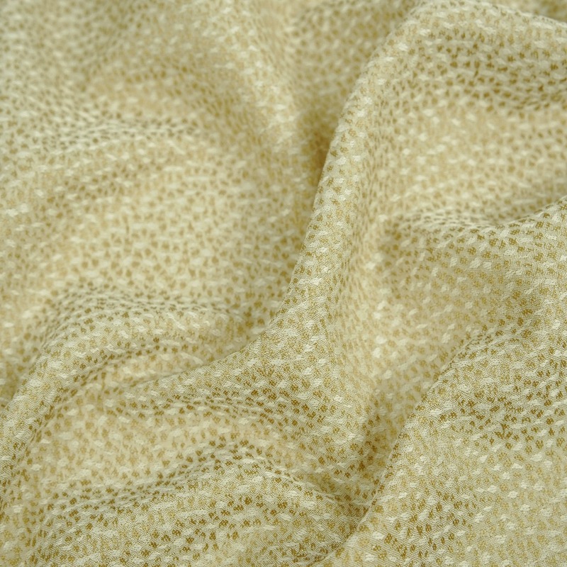 Tissu Jacquard Floral Texturé  - Sewing Fabric avis et prix