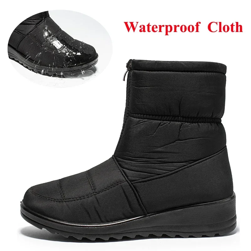 Bottines de neige imperméables - Sewing Front Zipper avis et prix