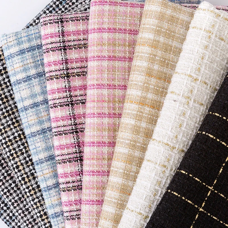 Petit tissu en tweed à carreau - Sewing Tweed Fabric avis et prix