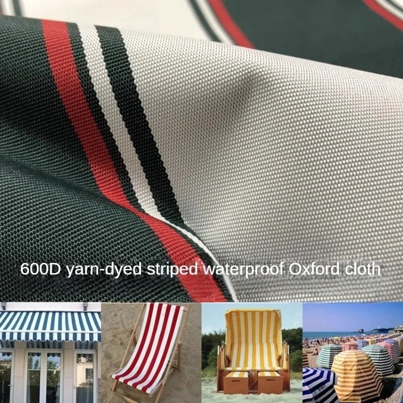 Tissu Oxford rayé imperméable  - Textile And Sewing Materials avis et prix