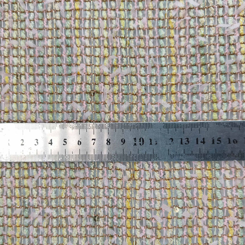 Tissu Tweed Léger Ajouré Teint - Sewing Tweed Fabric avis et prix