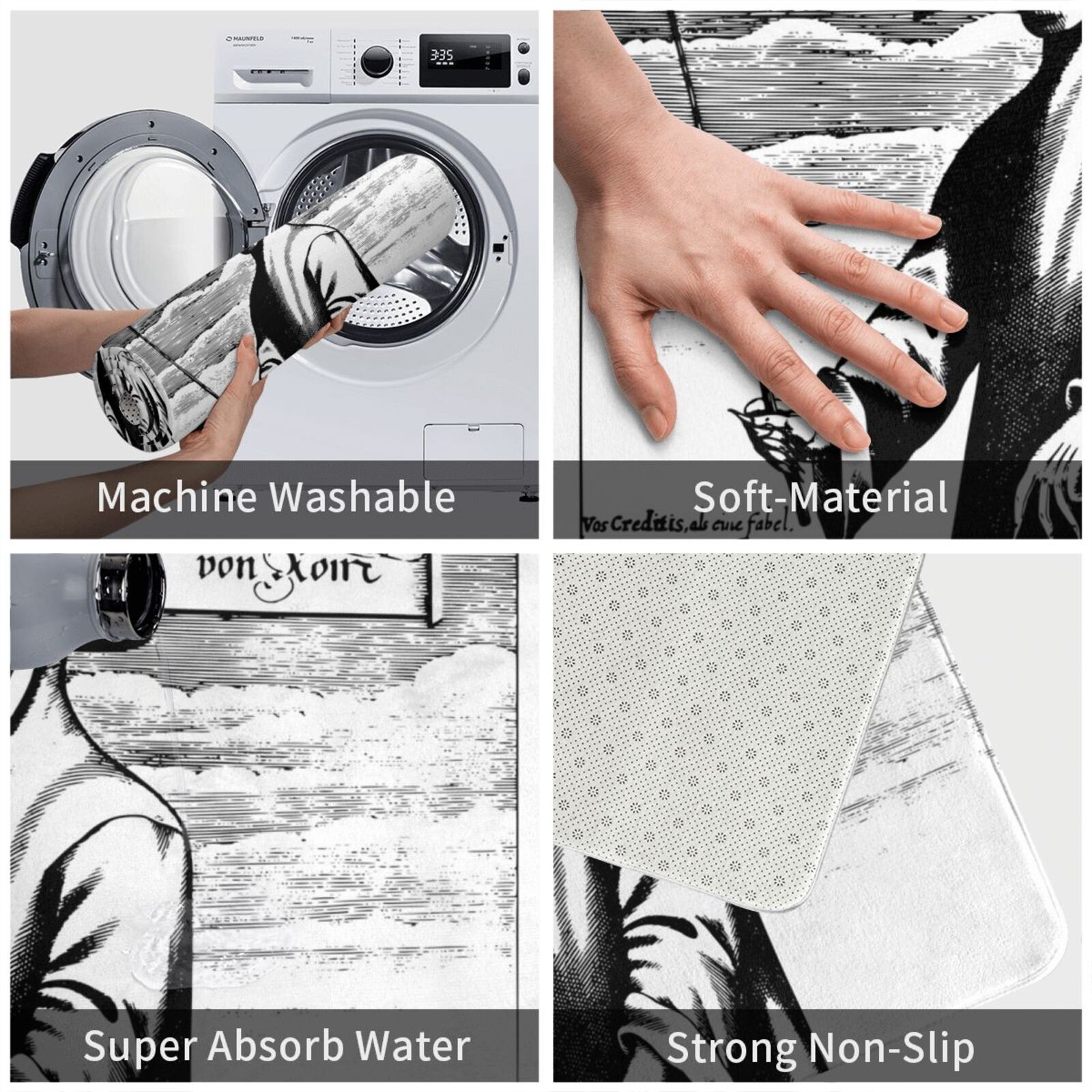 Tapis avec Illustration médiév - Century Textile & Sewing Supply Reviews avis et prix