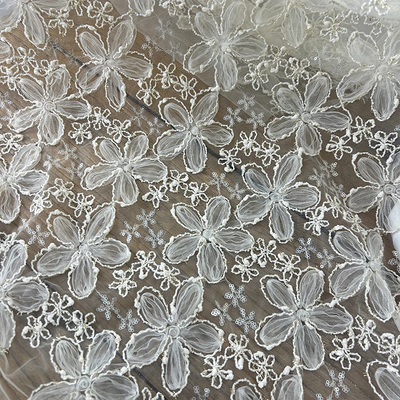 Tissu en maille à paillettes b - Textiles Sewing Techniques avis et prix