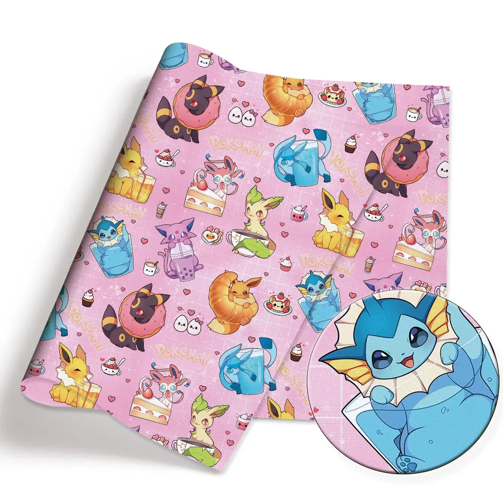 Tissu de dessin animé Pokemon  - Sewing Production avis et prix