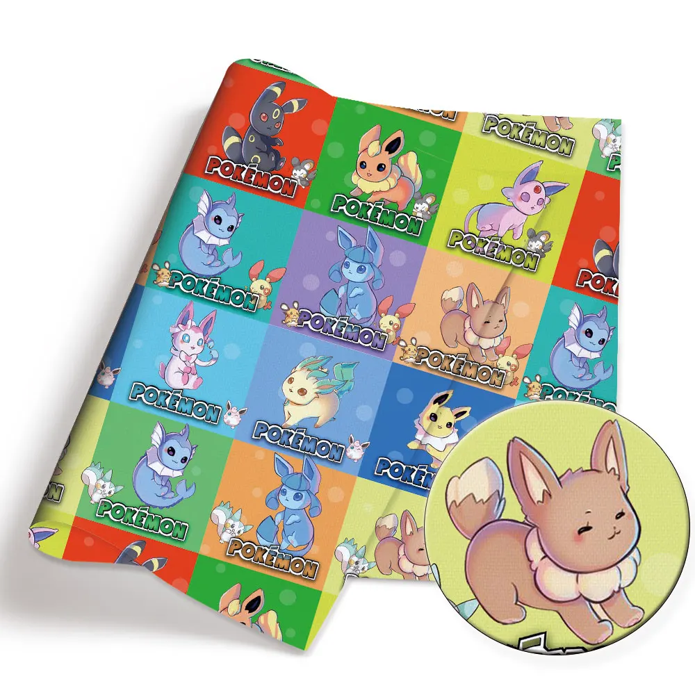 Tissu de dessin animé Pokemon  - Sewing Production avis et prix