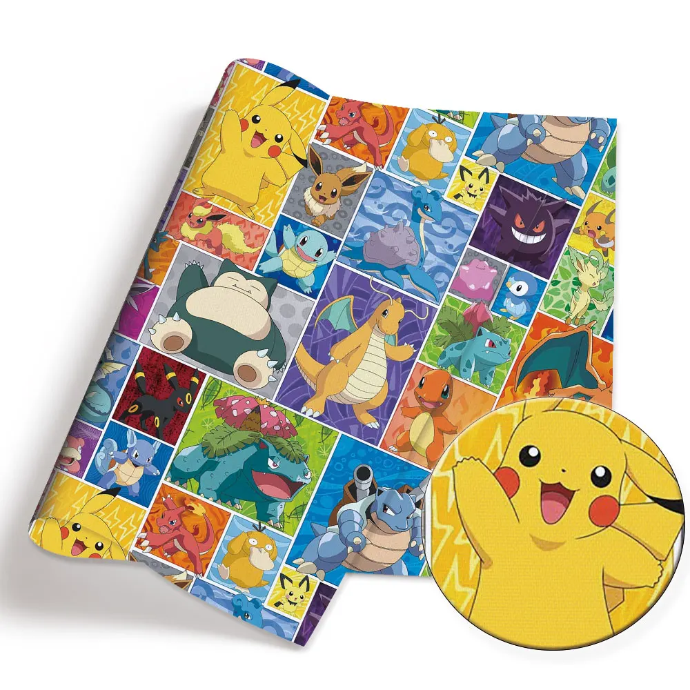 Tissu de dessin animé Pokemon  - Sewing Production avis et prix