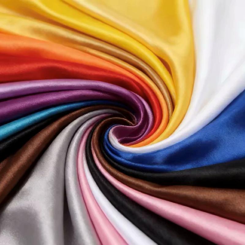 Tissu satiné doux multicolore, - Textile And Sewing Materials avis et prix
