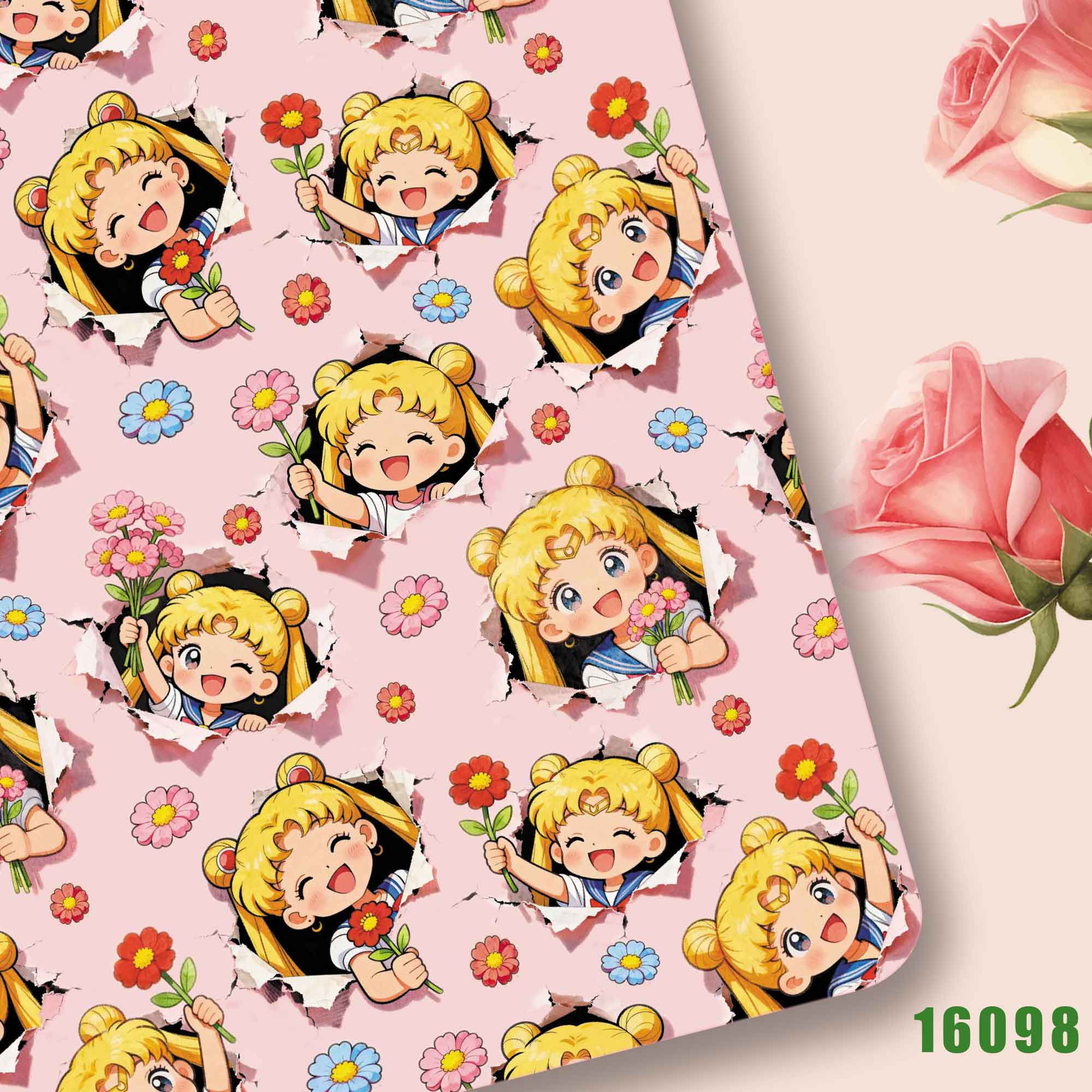Tissu imprimé dessin animé pou - Sewing Production avis et prix