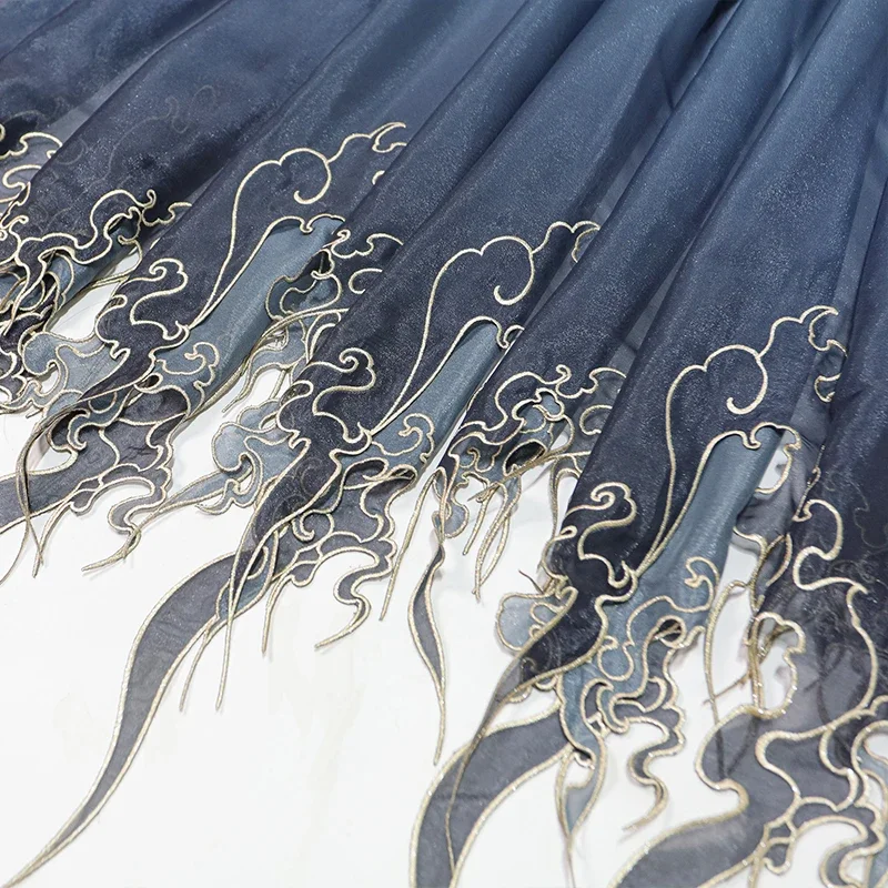 Tissu à dégradé de feuilles de - Sewing Fabric avis et prix