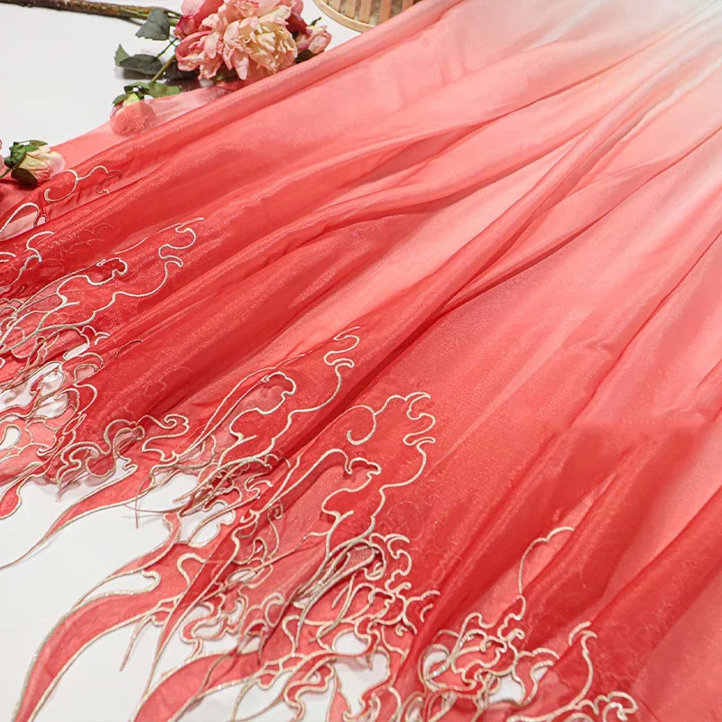 Tissu à dégradé de feuilles de - Sewing Fabric avis et prix