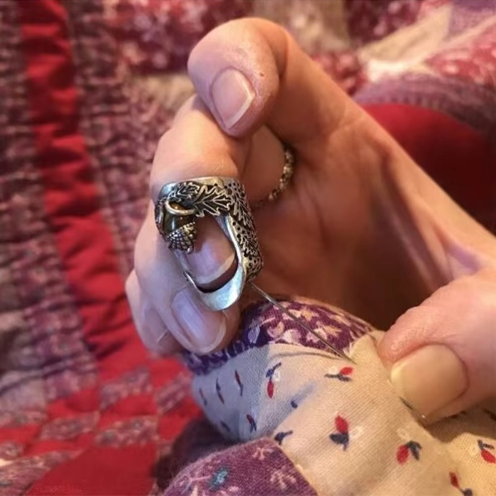 Dé à coudre de gland d'ongle o - Sewing Thimble Metal avis et prix