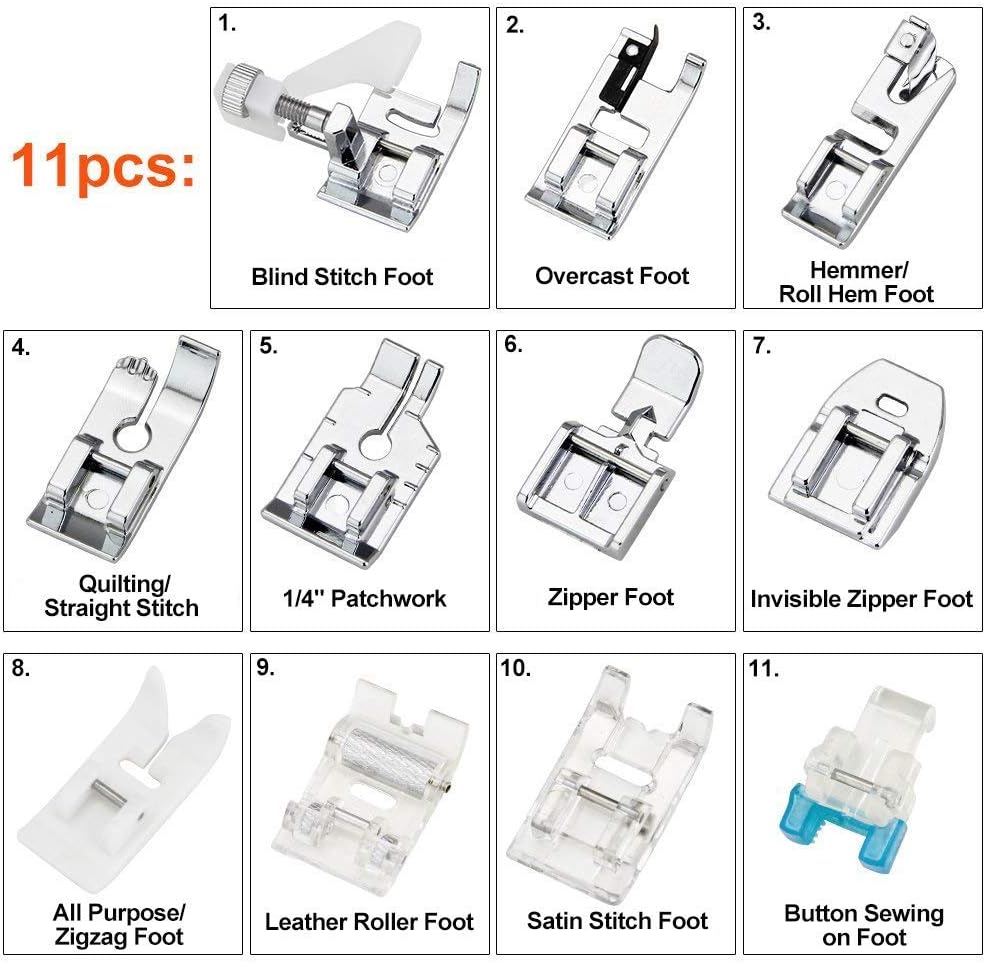 Kit de 11 pieds presseurs - Ki - Sewing Factory avis et prix
