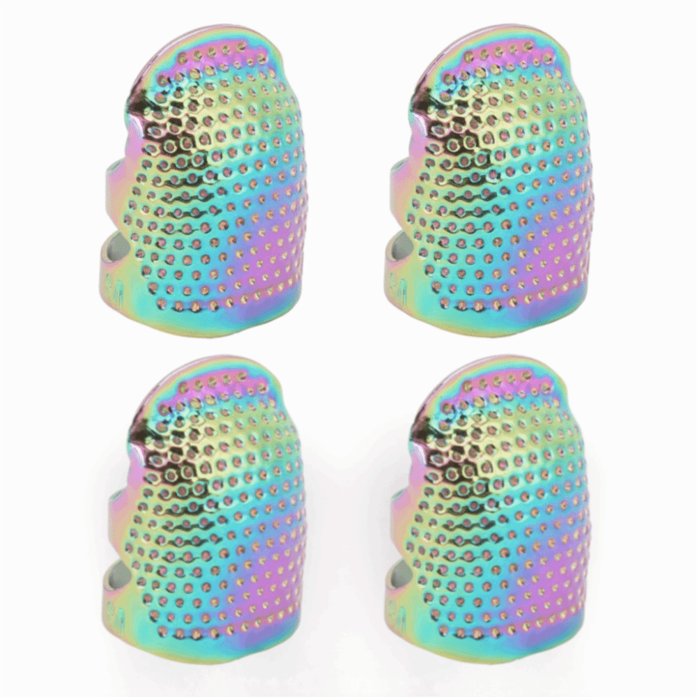 4 protège-doigts en laiton dur - Sewing Thimble Metal avis et prix