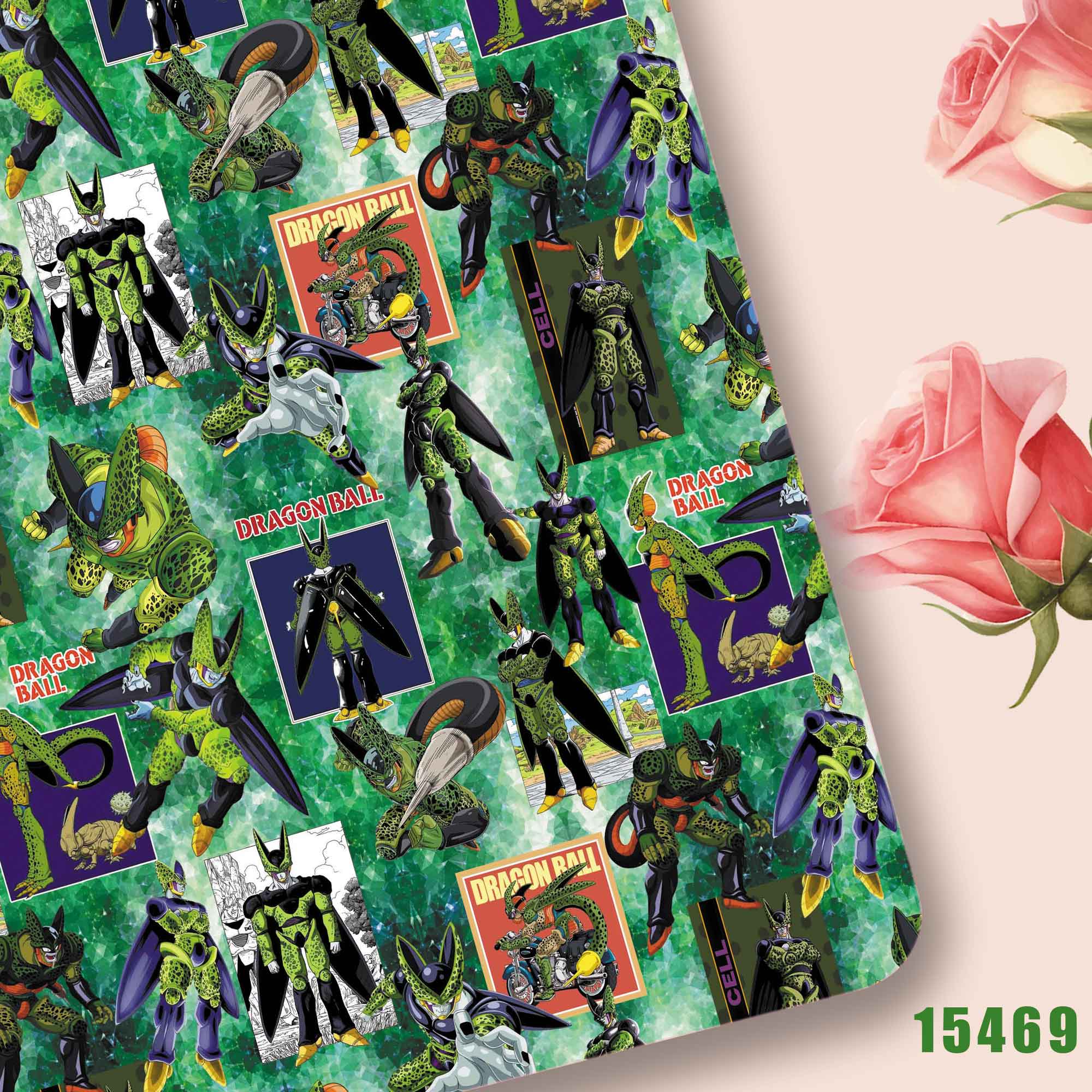 Tissu imprimé Dragon Ball 140* - Sewing Production avis et prix
