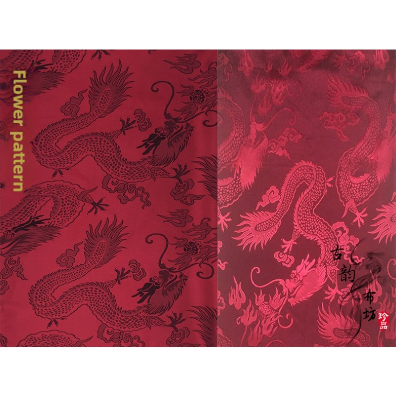 Tissu jacquard satiné à motif  - Textile Sewing Patterns avis et prix