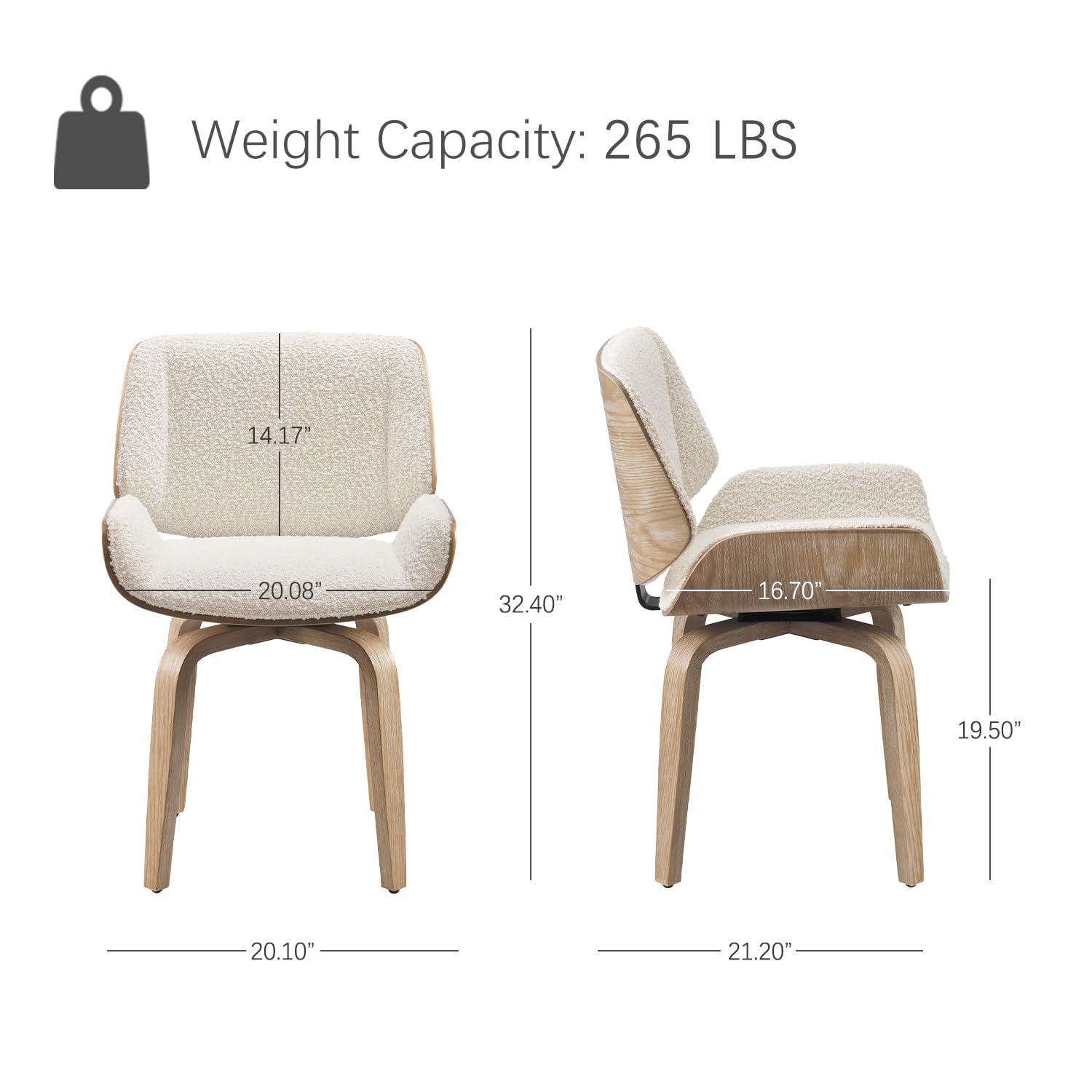 Chaise de salle à manger pivot - Century Textile & Sewing Supply Reviews avis et prix
