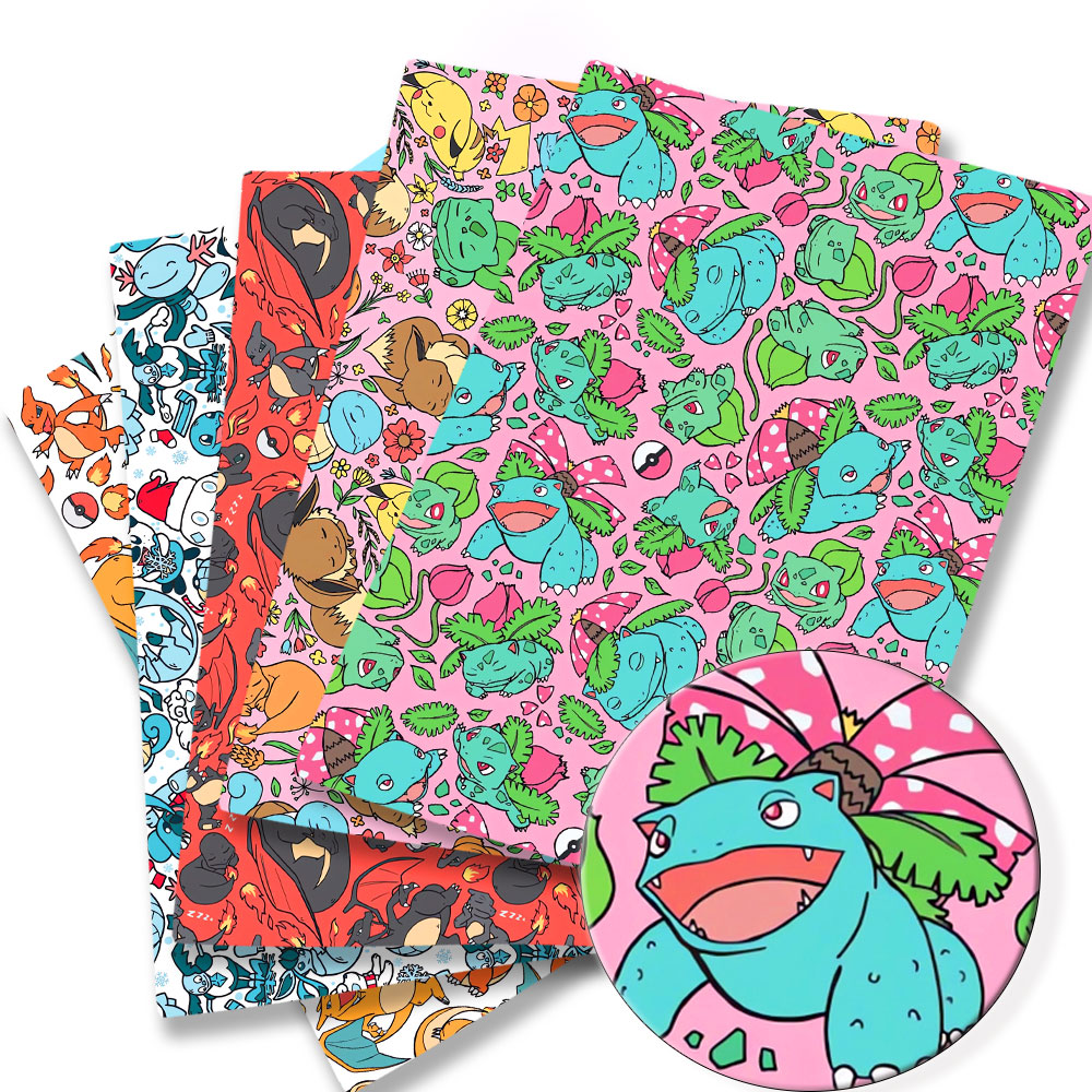 Tissu de dessin animé Pokemon  - Sewing Production avis et prix