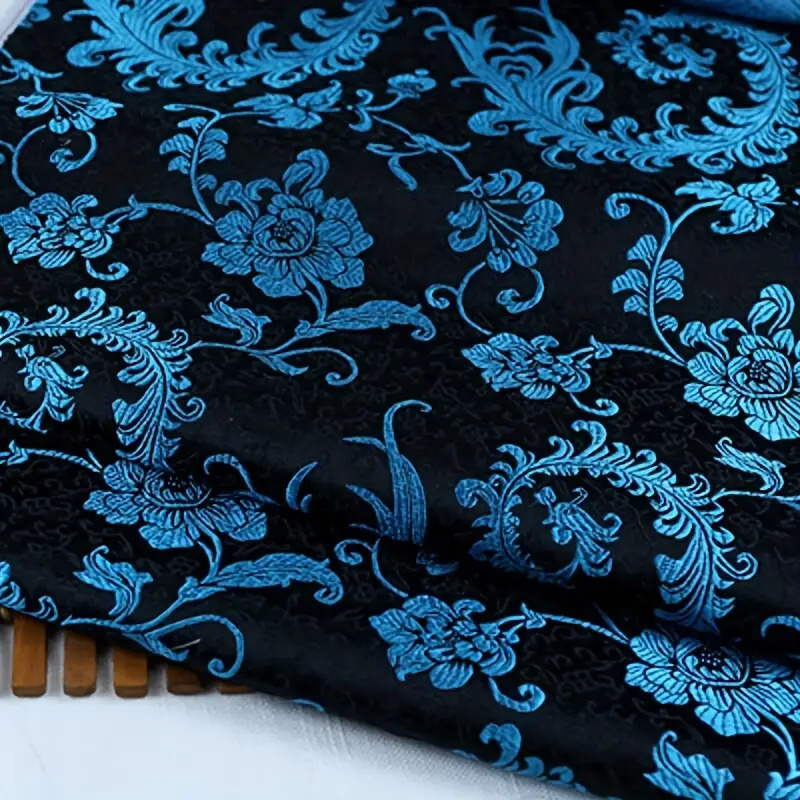 Tissu brocart 3D queue de phén - Sewing Fabric avis et prix
