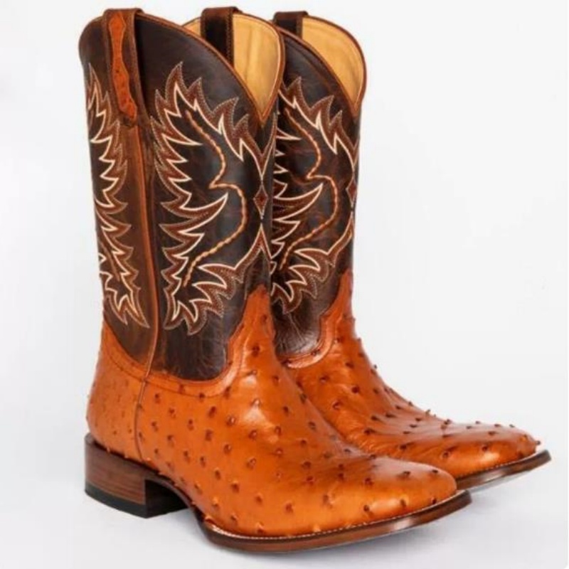 Bottes hautes pour hommes, bro - Sewing Embroidery Fabric avis et prix