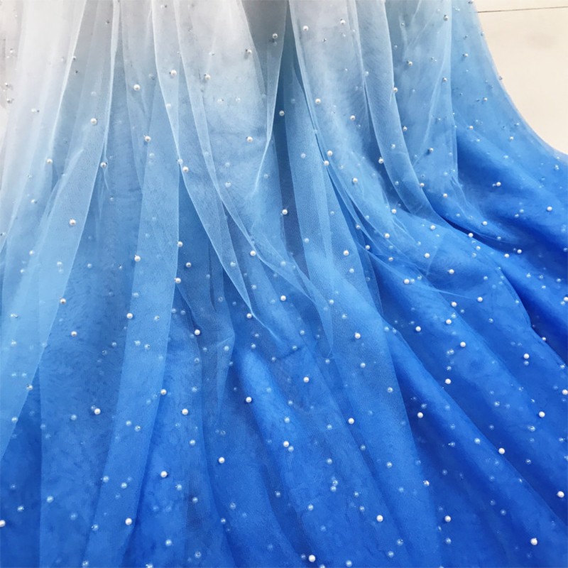 Tissu en tulle dégradé à maill - Sewing Batik avis et prix