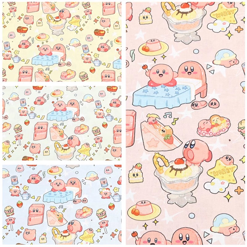 Dessin animé Kirby 100 coton T - Textile And Sewing Materials avis et prix