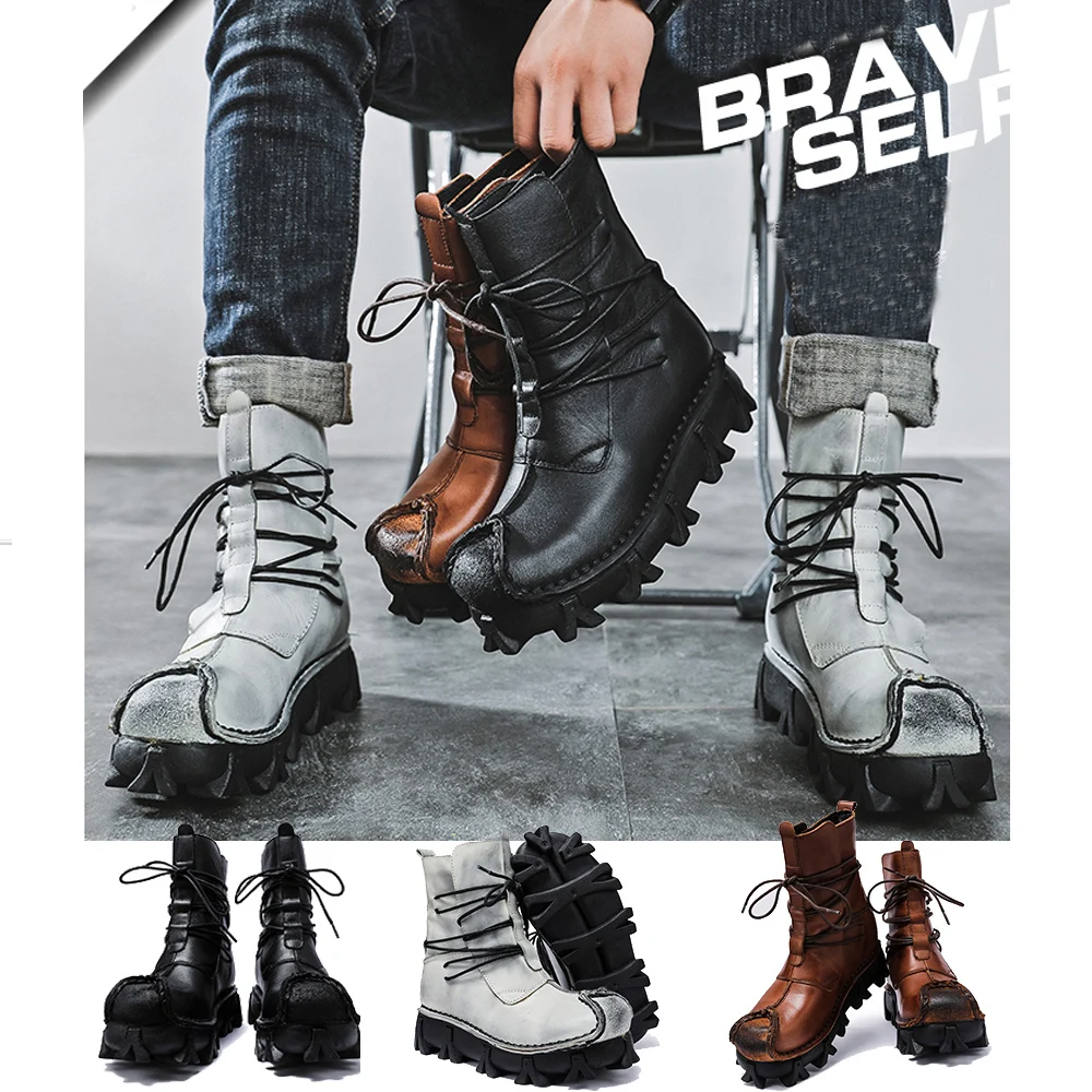 Bottes tête de mort en cuir vé - Sewing Latex avis et prix