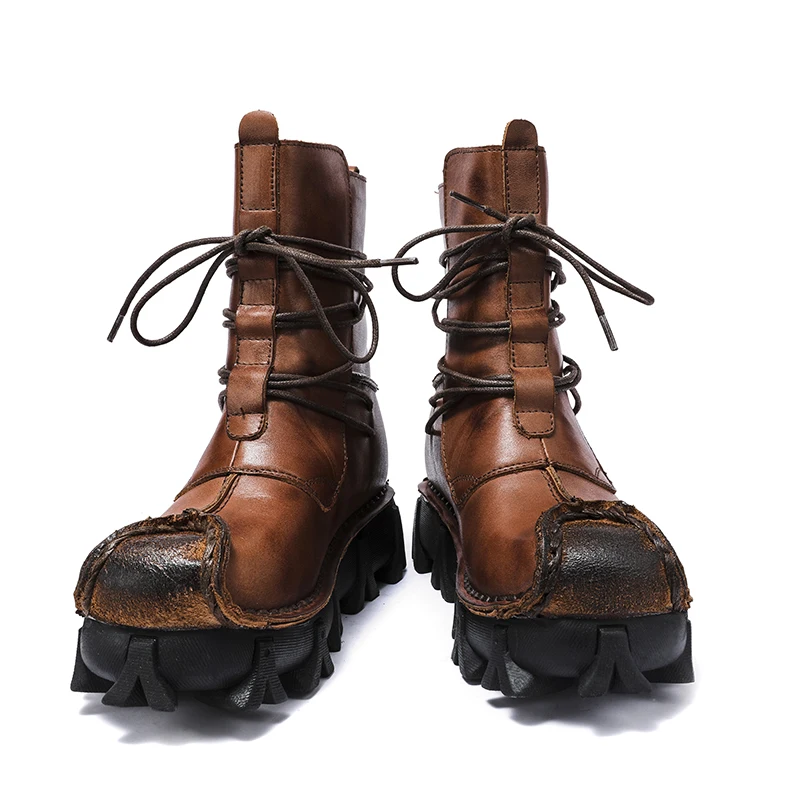 Bottes tête de mort en cuir vé - Sewing Latex avis et prix